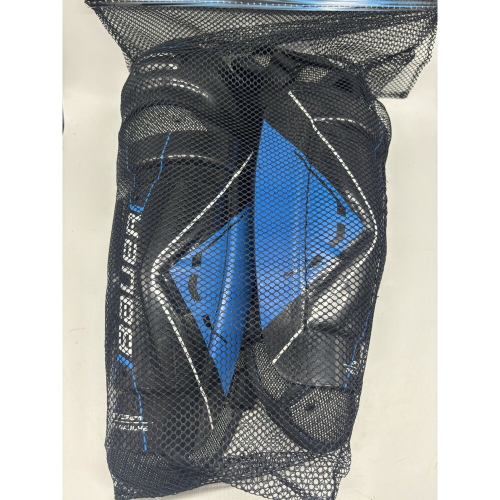 Bauer Street Hockey Performance Shin Guards Senior 13 in Hard Shell Padded